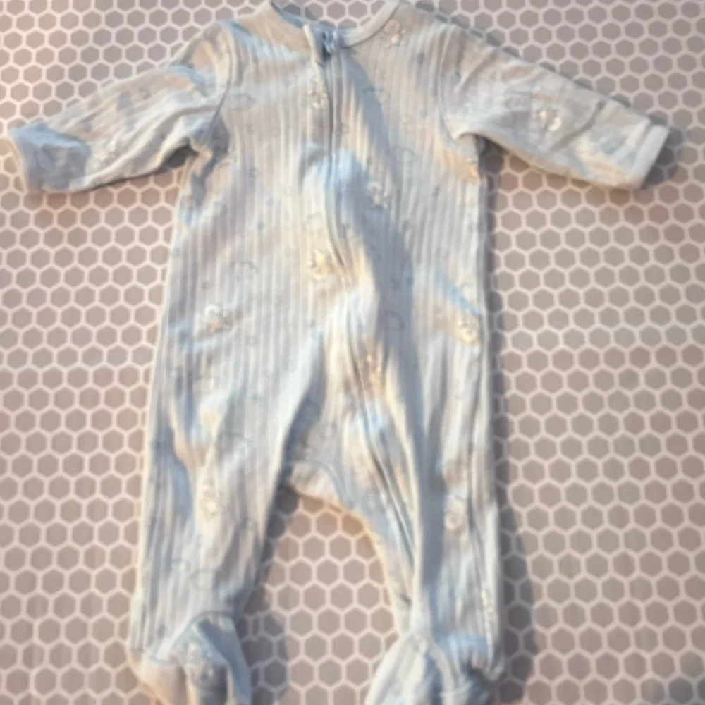 Baby Boy Bundle of 4 New Born - 3 Months One Piece PJ’s